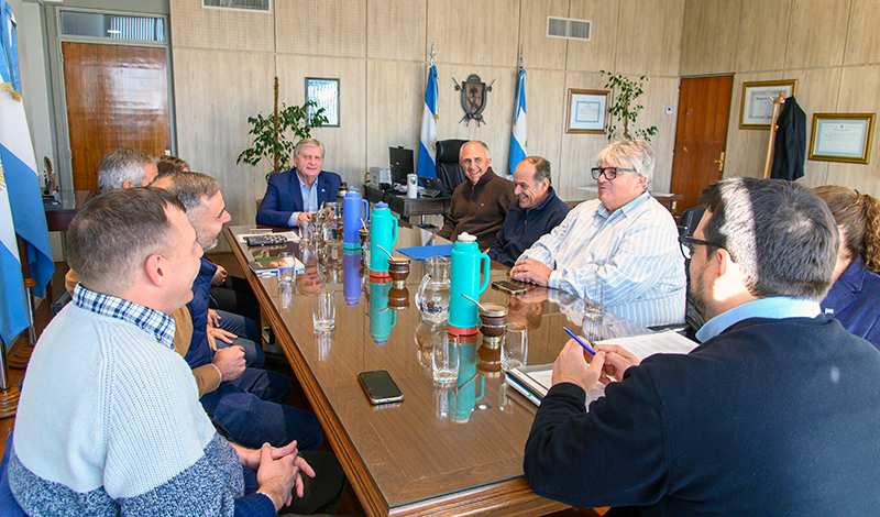 ZiliottoSergio reunion dirigentes agropecuarios Consorcios CaminosVecinales 28mayo2026