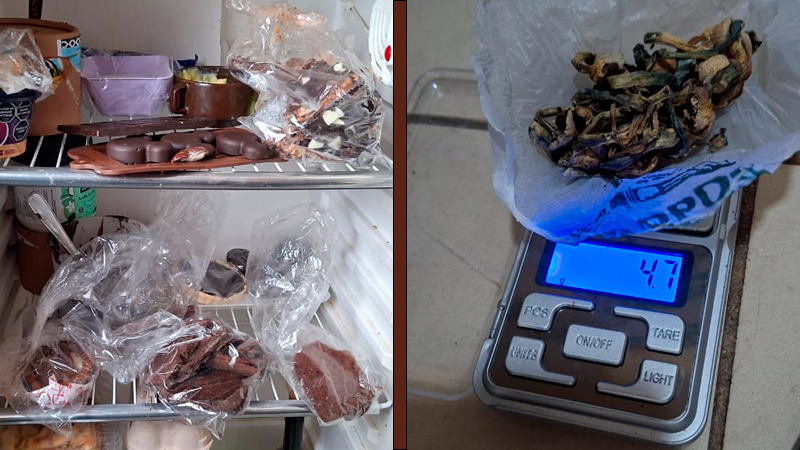 Allanamiento droga brownies alfajores alucinogenos SantaRosa 5mayo2026