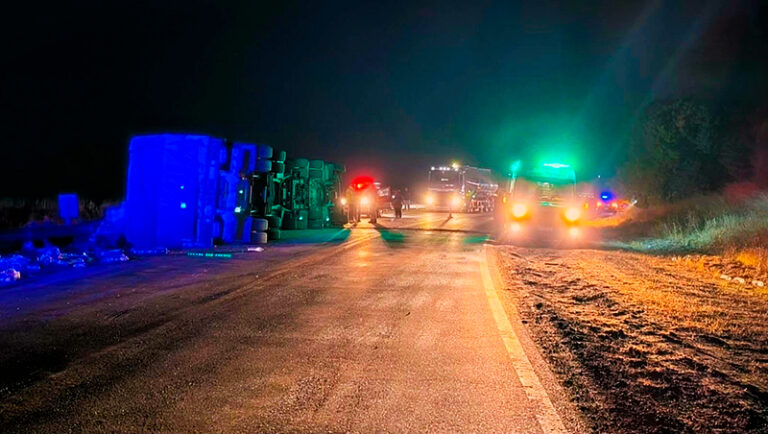 Camion vuelco rutanacional35 alcoholizado chofer 30mayo2026