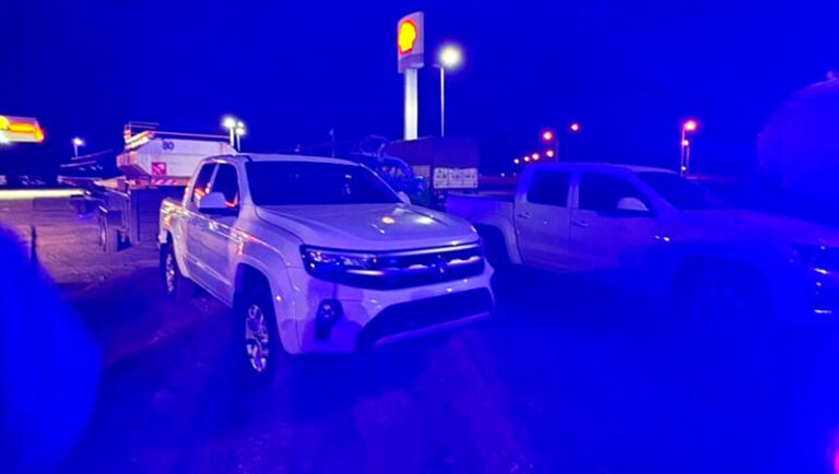 Camioneta VW Amarok detenido Realico 14mayo2026