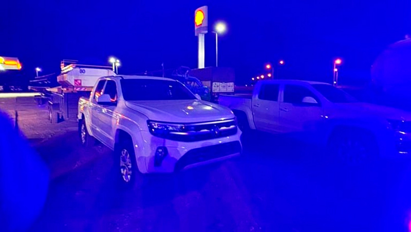 Camioneta VW Amarok detenido Realico 14mayo2026