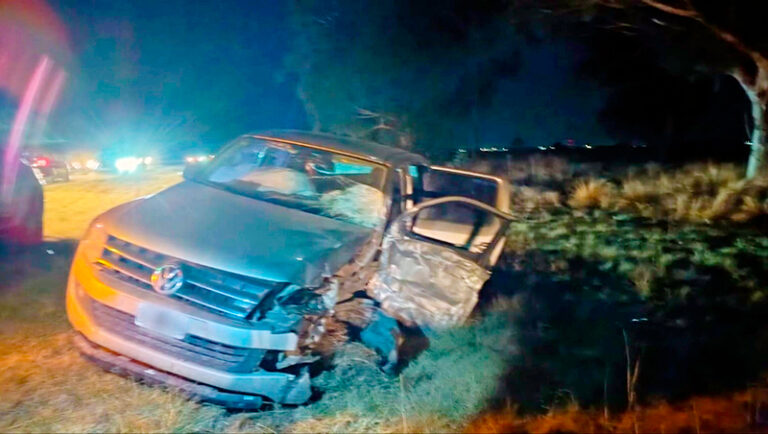 Choque vuelco VW Amarok GeneralCampos 25mayo2026