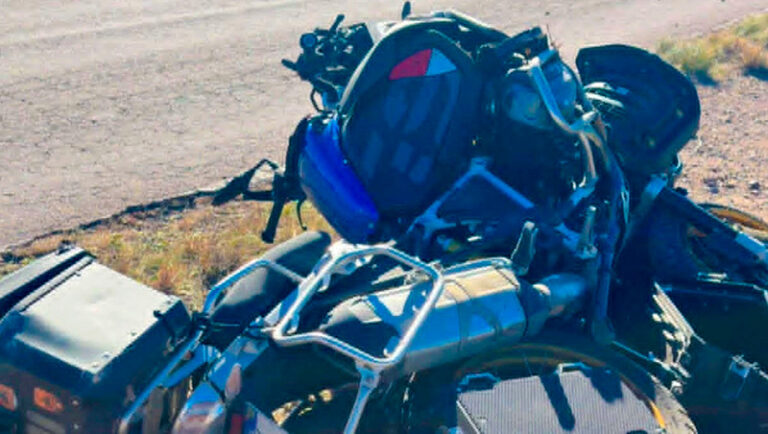 Moto brasilenio choque jabali rutanacional152 18mayo2026