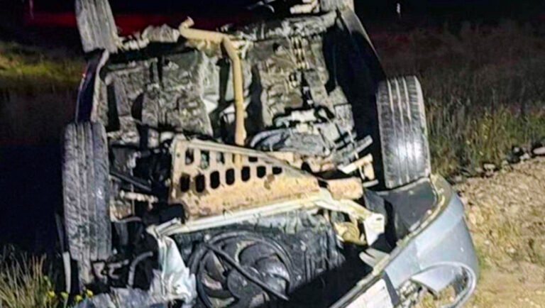 Vuelco Peugeot 207 rutanacional22 LaAdela fallecimiento 23mayo2026